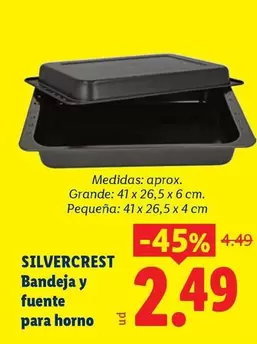 SilverCrest - Bandeja Y Fuente Para Horno