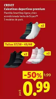 Crivit - Calcetines Deportivos Premium
