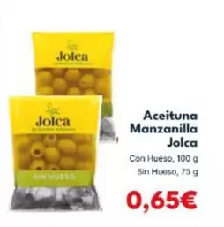 Jolca - Aceituna Manzanilla