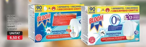 Bloom - Insecticida Elèctric Original O Zero Aparell + Recanvi
