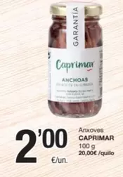 Caprimar - Anchoas