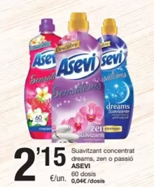 Asevi - Suavitzant Concentrat Dreams, Zen O Passió