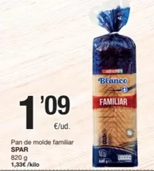 Spar - Pan De Molde Familiar