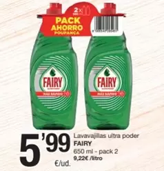 Fairy - Lavavajillas Ultra Poder