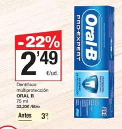 Oral B - Dentífrico Multiproteccion