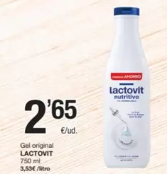 Lactovit - Gel Original