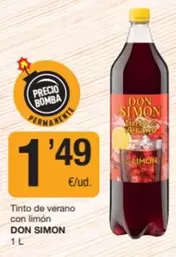 Don Simón - Tinto De Verano Con Limon