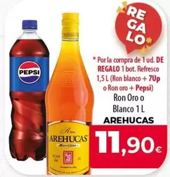 Arehucas - Ron Oro O Blanco