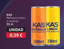 Kas - Refresco Limon O Naranja