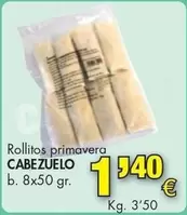 Cabezuelo - Rollitos Primavera