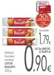 Lotus - Galetes Farcides Biscoff