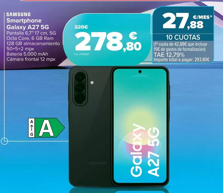 Samsung - Smartphone Galaxy A27 5G