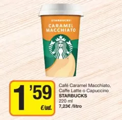 Starbucks - Café Caramel Macchiato, Caffe Latte O Capuccino