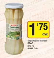 Spar - Esparragos Blancos
