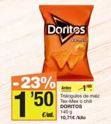Doritos - Triángulos De Maiz Tex-Mex O Chili 