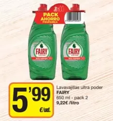 Fairy - Lavavajillas Ultra Poder