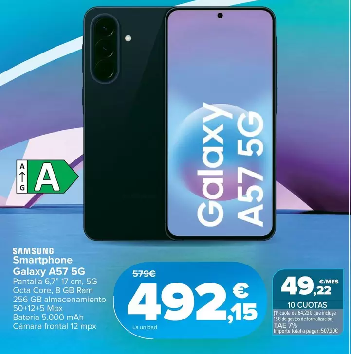 Samsung - Smartphone Galaxy A57 5G