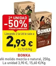 Bonka - Café Molido Mezcla O Natural