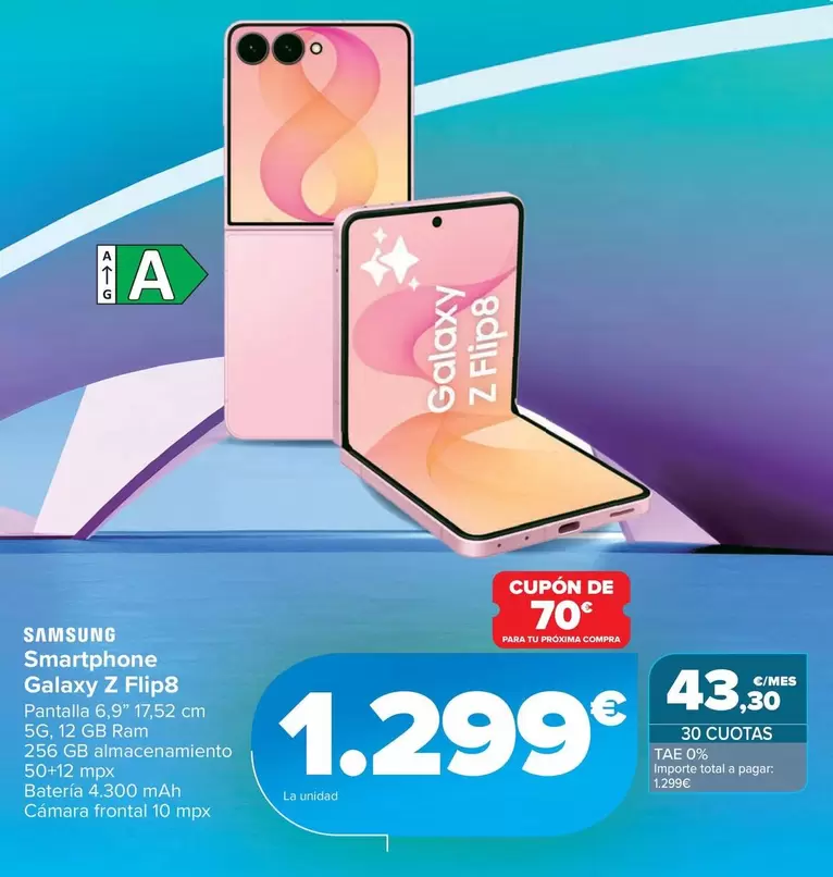 Samsung - Smartphone Galaxy Z Flip8
