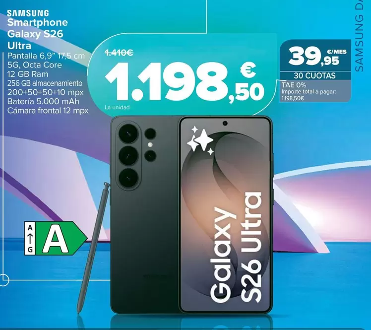 Samsung - Smartphone Galaxy S26 Ultra