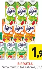 Bifrutas - Zumo Multifrutas Sabores