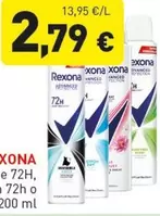 Rexona - Desodorante Aloe, Bouquet, Cotton O Invisible Aqua