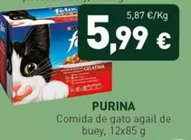 Purina - Comida De Gato Agail De Buey
