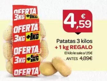 Patatas 3 Kilos