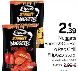 Fripozo - Nuggets Bacon&Queso O Red Chili