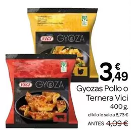 VICI - Gyozas Pollo O Ternera