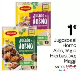 Maggi - Jugosos Al Horno, Ajillo O Hierbas