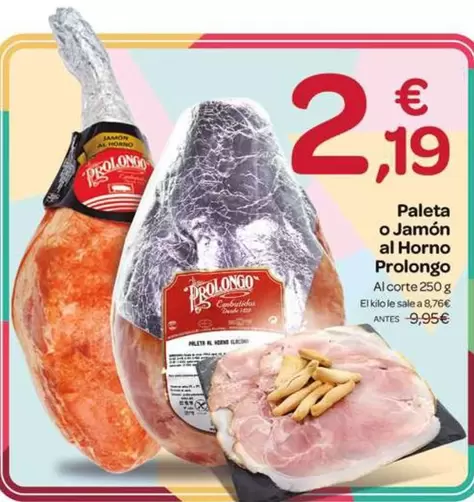 Prolongo - Paleta O Jamon Al Horno