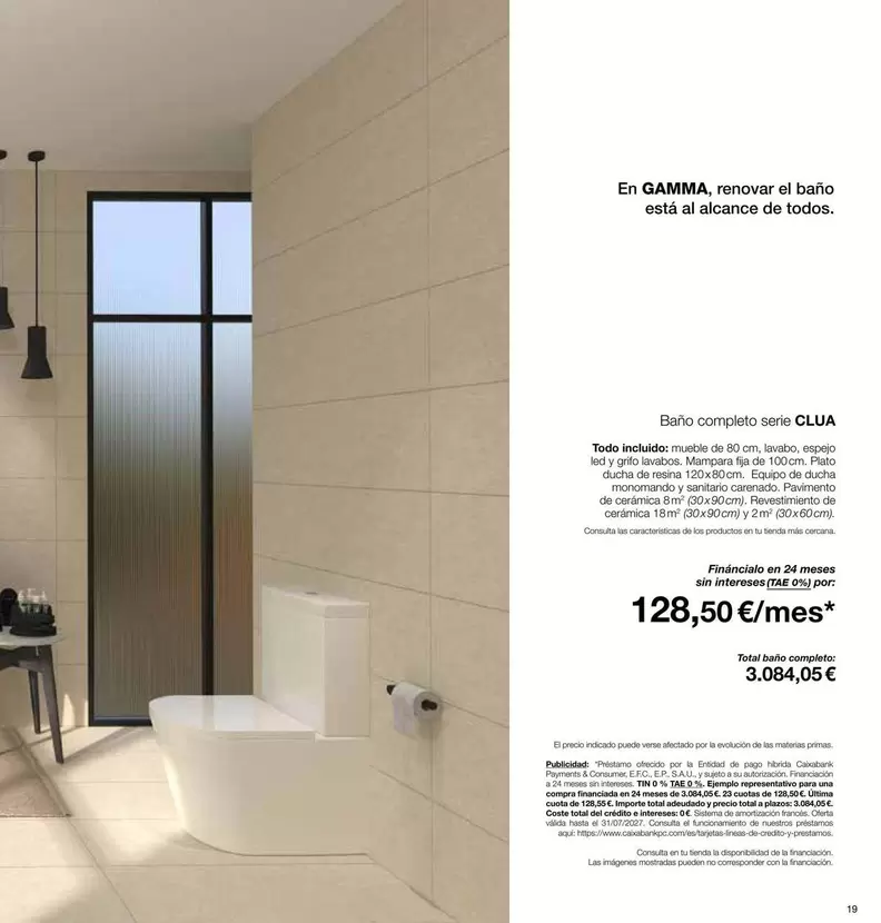 Baño Completo Serie CLUA