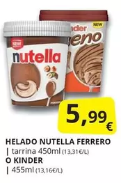 Ferrero Rocher - Helado Nutella