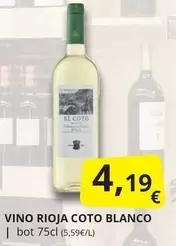 Blanco - Vino Rioja Coto