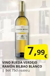 Blanco - Vino Rueda Verdejo Ramón Bilbao