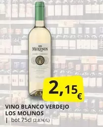 Los Molinos - Vino Blanco Verdejo