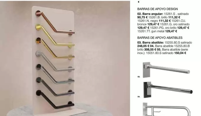 Nofer - Barras De Apoyo Design