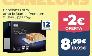 Premium - Canelons Extra Amb Beixamel