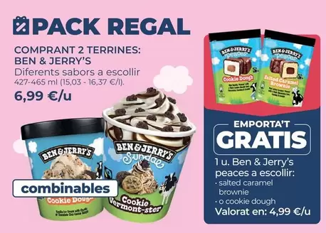 Regal - Comprint 2 Terrines: Ben & Jerry's
