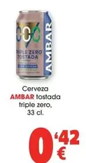 Ambar - Cerveza Tostada Triple Zero