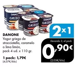 Danone - Yogur Griego De Stracciatella