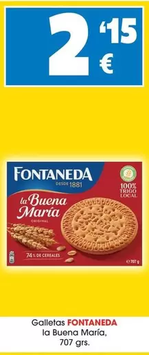 Fontaneda - Galletas La Buena Maria