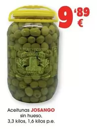 Josango - Aceitunas Sin Hueso