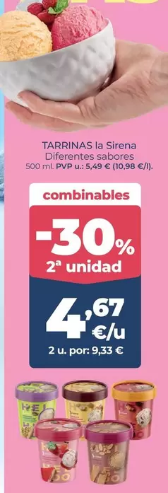 La Sirena - Diferentes Saboresa
