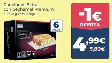 Premium - Canelones Extra Con Bechamel