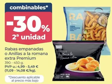 Premium - Rabas Empanadas O Anillas A La Romana Extra