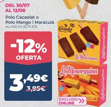 Cacaolat - Polo O Polo Mango I Maracuia