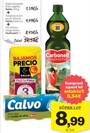 Calvo - Atun Claro En Aceite De Oliva