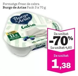 Burgo De Arias - Formatge Fresc De Cabra